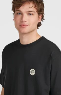 HerenO'Riginals Badge T-shirt| Zwart