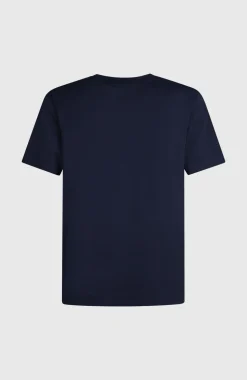 HerenO'Riginals Badge T-shirt| Blauw