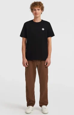 HerenO'Riginals Badge T-shirt| Zwart