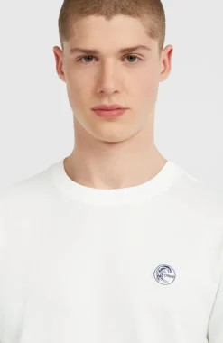 HerenO'Riginals Badge T-shirt| Wit