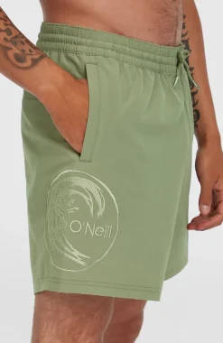 HerenO'Riginals Cali Ocean 16'' zwembroek| Groen