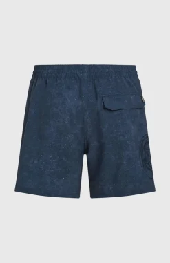 HerenO'Riginals Cali Ocean 16'' zwembroek| Blauw