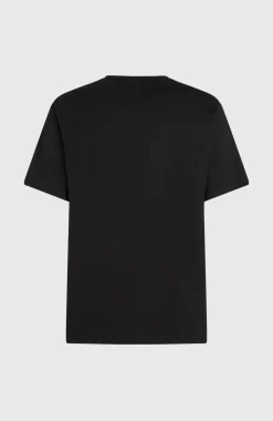 HerenO'Riginals Cicrle Surfer T-shirt| Zwart