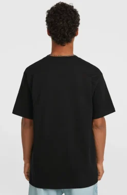 HerenO'Riginals Cicrle Surfer T-shirt| Zwart