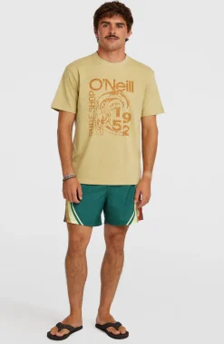 HerenO'Riginals Cicrle Surfer T-shirt| Beige