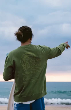 HerenO'Riginals Crew sweater| Groen