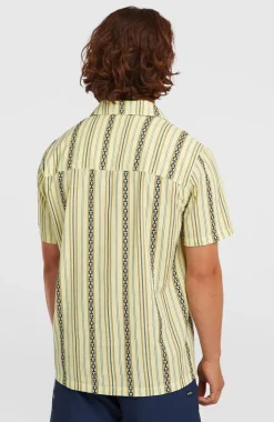 HerenO'Riginals Jacquard overhemd| Geel
