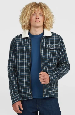 HerenO'Riginals jas met fleecevoering| Blauw