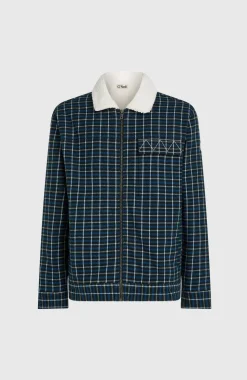 HerenO'Riginals jas met fleecevoering| Blauw