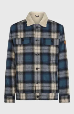 HerenO'Riginals jas met fleecevoering| Blauw