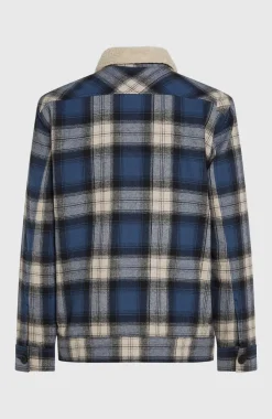 HerenO'Riginals jas met fleecevoering| Blauw