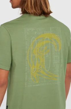 HerenO'Riginals Morning Star T-shirt| Groen