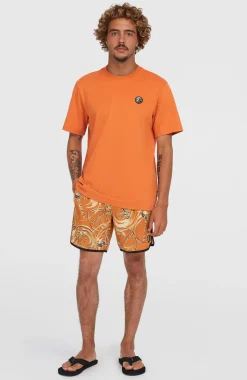 HerenO'Riginals Scallop 16'' zwembroek| Oranje