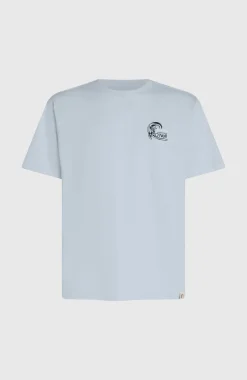 HerenO'Riginals 70s Graphic T-shirt| Blauw