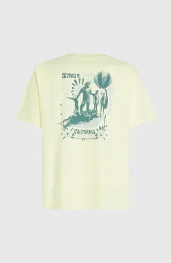 HerenO'Riginals 70s Graphic T-shirt| Geel