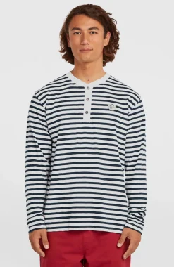 HerenO'Riginals shirt met lange mouwen| Blauw