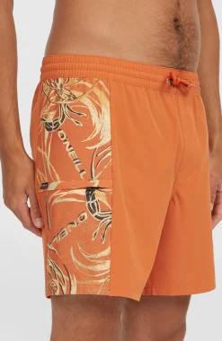 HerenO'Riginals Side Panel 16'' zwembroek| Oranje