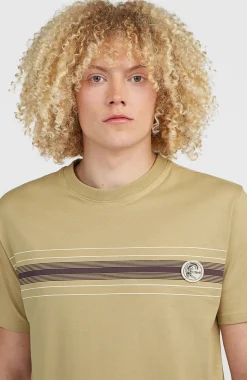 HerenO'Riginals Stripe T-shirt| Beige
