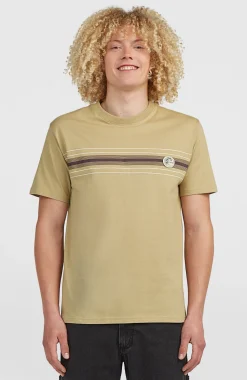 HerenO'Riginals Stripe T-shirt| Beige