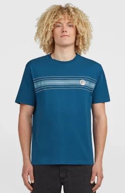 HerenO'Riginals Stripe T-shirt| Blauw