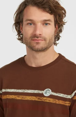 HerenO'Riginals Stripe T-shirt| Bruin