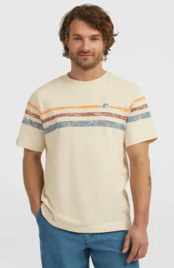HerenO'Riginals Stripe T-shirt| Beige
