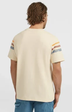 HerenO'Riginals Stripe T-shirt| Beige