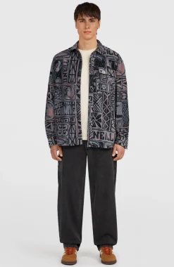 HerenO'Riginals Superfleece overhemd| Paars