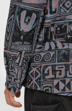 HerenO'Riginals Superfleece overhemd| Paars