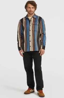HerenO'Riginals Superfleece overhemd| Blauw