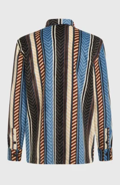HerenO'Riginals Superfleece overhemd| Blauw