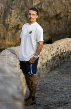 HerenO'Riginals Surf Shop T-shirt| Wit