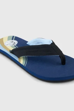HerenO'Riginals teenslippers| Blauw Mix