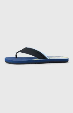 HerenO'Riginals teenslippers| Blauw Mix