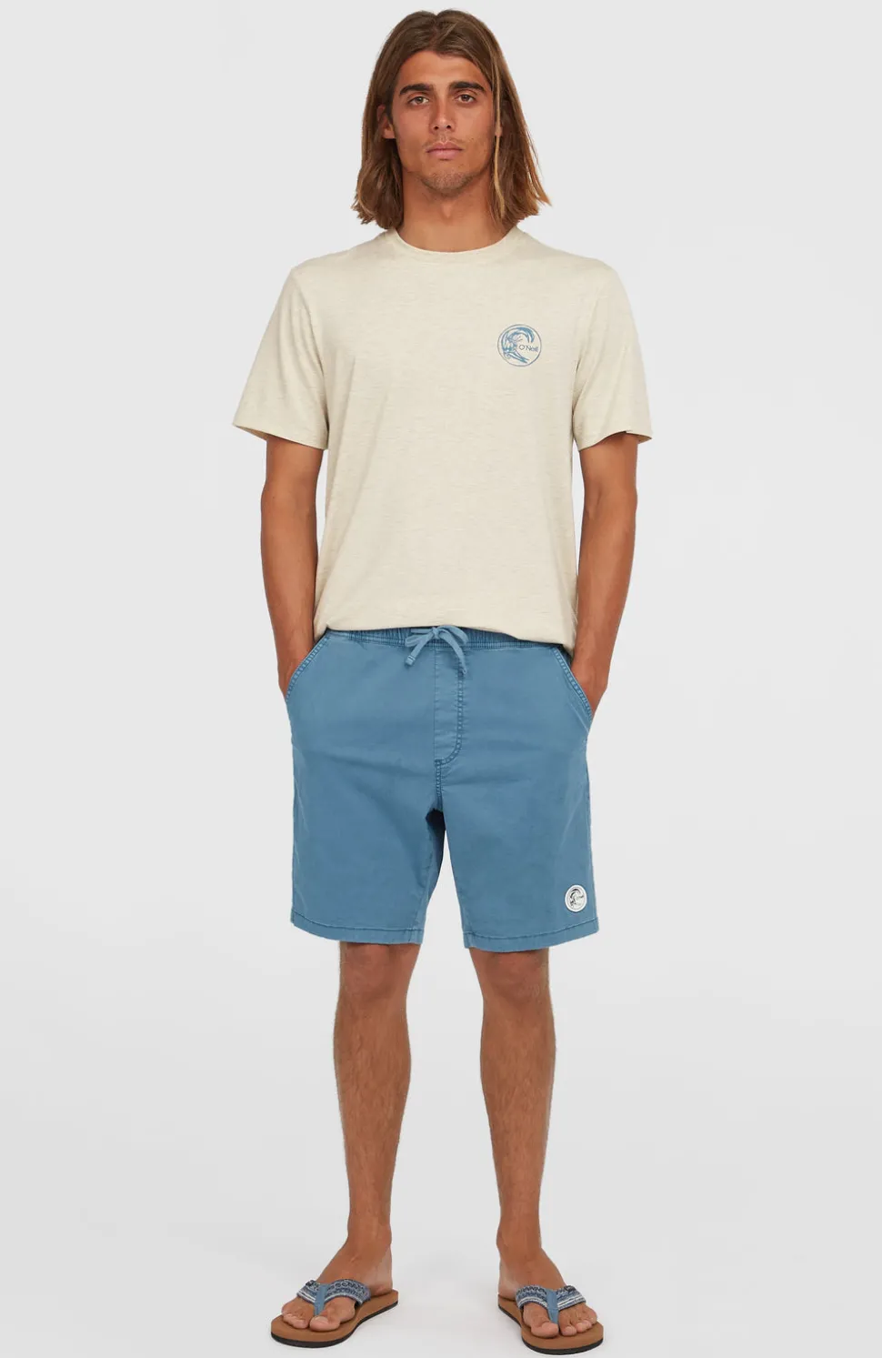 HerenO'Riginals Walk short| Blauw