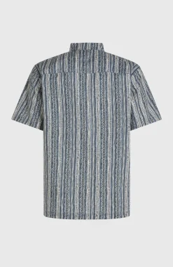 HerenPrint overhemd| Blauw