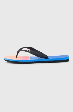 HerenProfile Graphic slippers| Blauw Mix