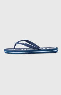 HerenProfile Logo slippers| Blauw