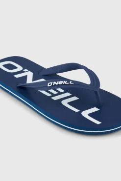 HerenProfile Logo slippers| Blauw