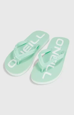 HerenProfile Logo slippers| Groen