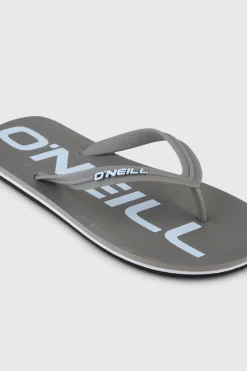 HerenProfile Logo slippers| Grijs