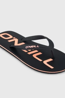 HerenProfile Logo slippers| Zwart