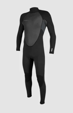 HerenReactor-2 3/2mm Back Zip Full Wetsuit| Zwart