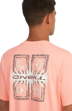 HerenRetro Graphic T-shirt| Roze