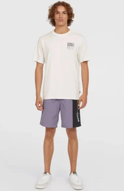 HerenRetro Graphic T-shirt| Wit