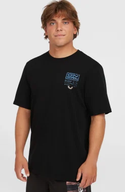 HerenRetro Graphic T-shirt| Zwart