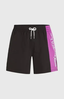 HerenRetro 14'' zwembroek| Paars Mix