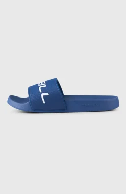 HerenSlippers Logo| Blauw