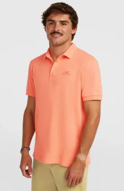 HerenSlub polo| Oranje