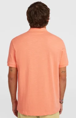 HerenSlub polo| Oranje